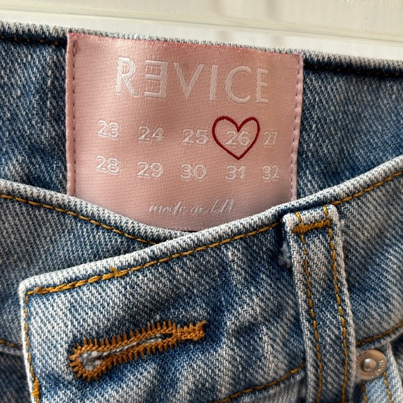 Only worn once REVICE jeans - Picture 6 of 9